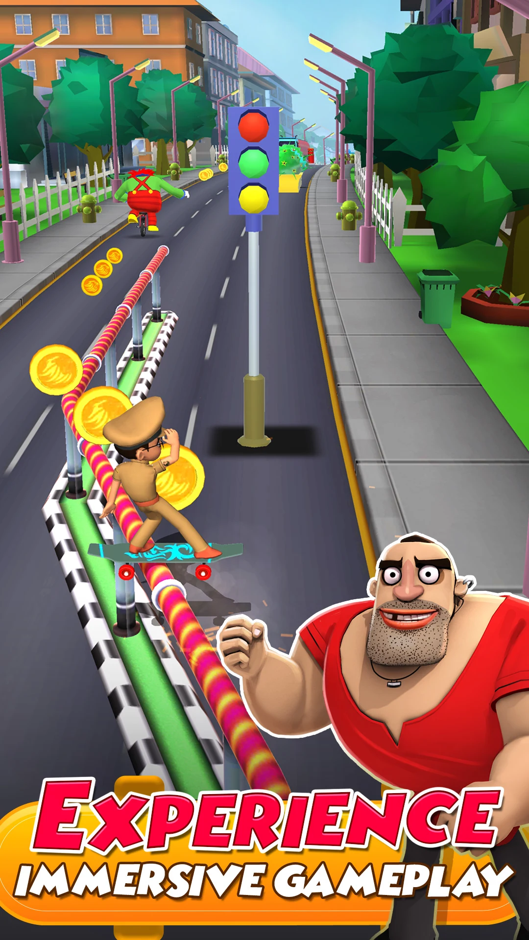 Little Singham Super Skater screenshot