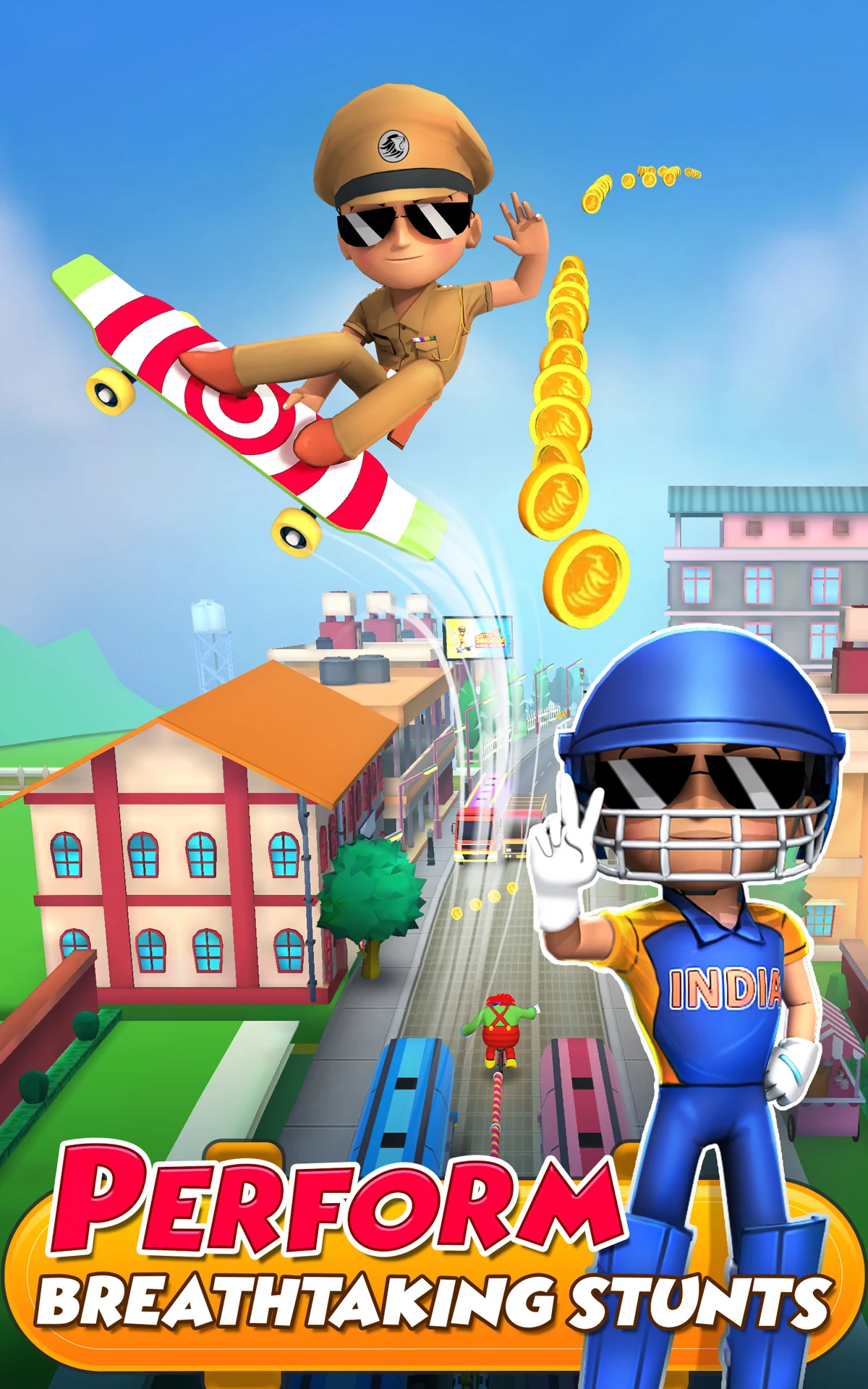 Little Singham Super Skater screenshot