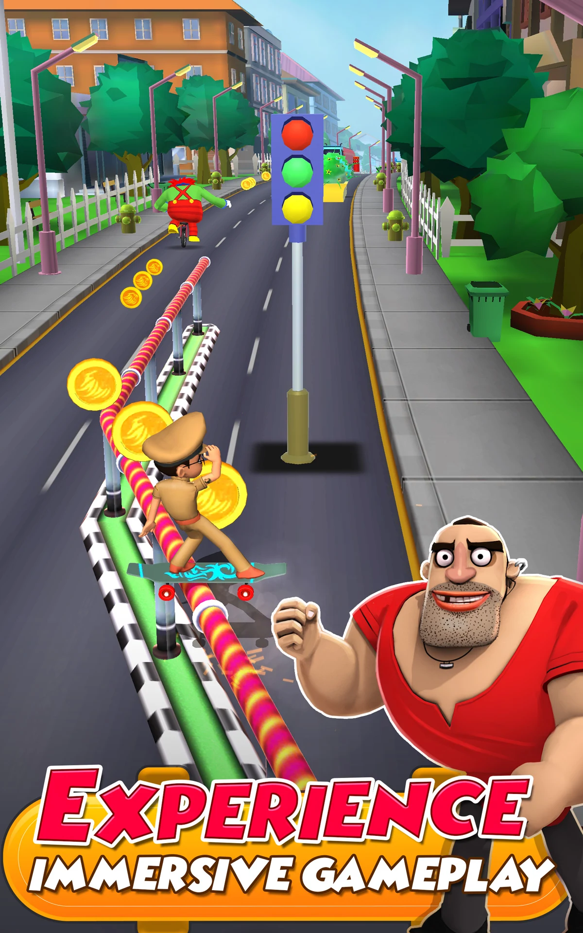 Little Singham Super Skater screenshot